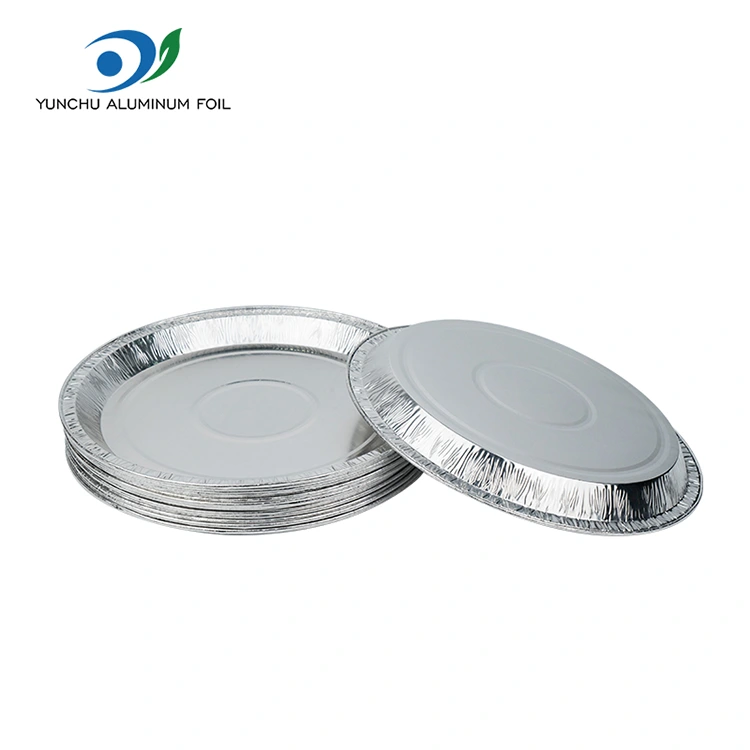 10 tum Pizza Pan Silver aluminiumfoliebehållare