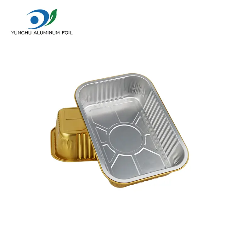Engångsgrill takeaway aluminiumfoliebehållare