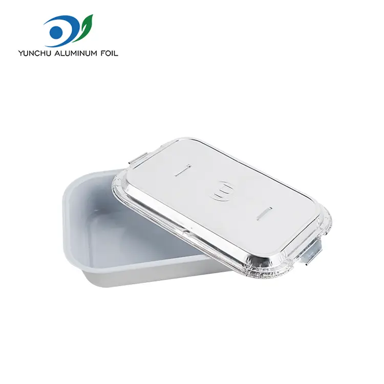 Rynkefri catering flygbolag aluminiumfoliebehållare