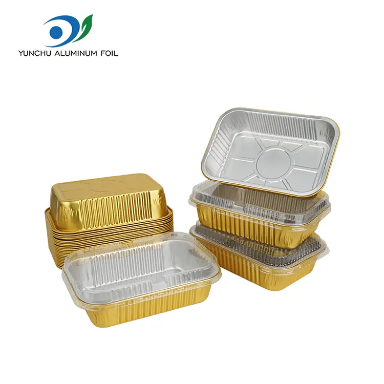Engångsgrill takeaway aluminiumfoliebehållare Engångsgrill takeaway aluminiumfoliebehållare