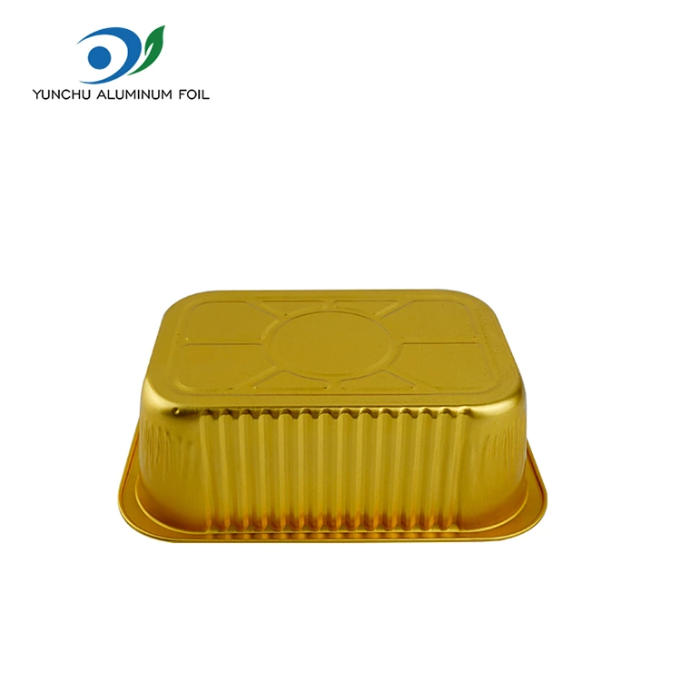 Engångsbehållare av engångs tätning av gratin aluminiumfoliefolie