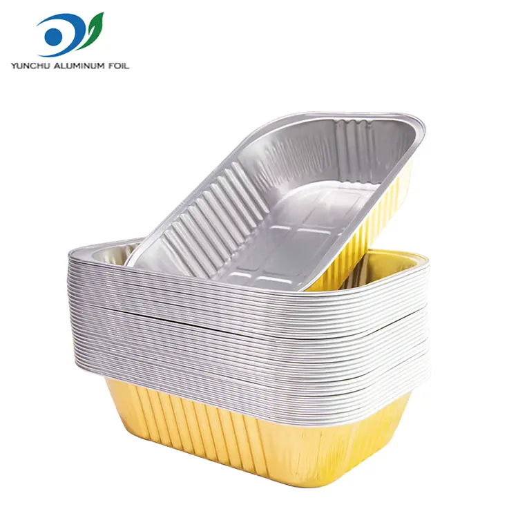 Engångsbehåll för en djjockad aluminiumfoliebehållare Engångsbehåll för en djjockad aluminiumfoliebehållare