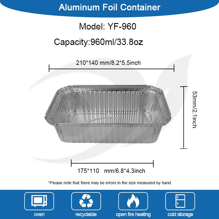 Rund luft fryer grill silver aluminium folie mat behållare