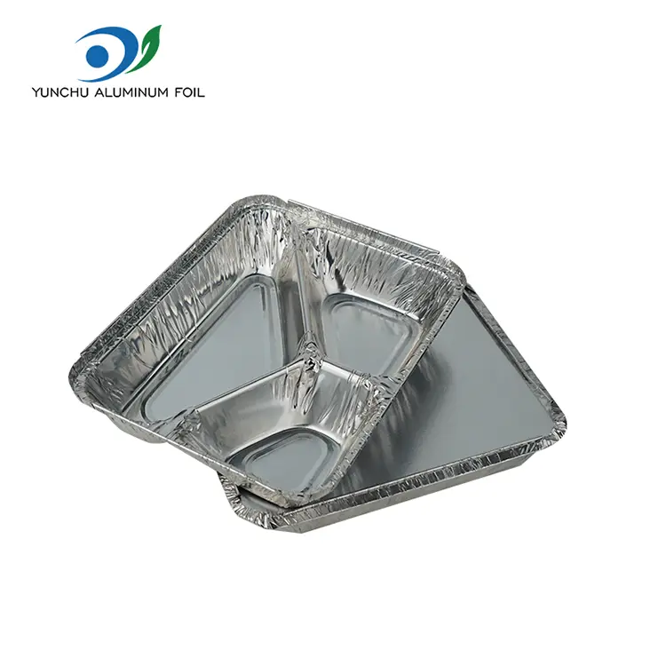 Specialformade avhämtningsbehållare av aluminiumfolie för matförpackningar