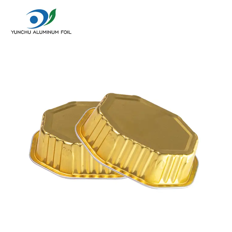 Specialformad Cake Cup Smoothwall aluminiumfoliebehållare